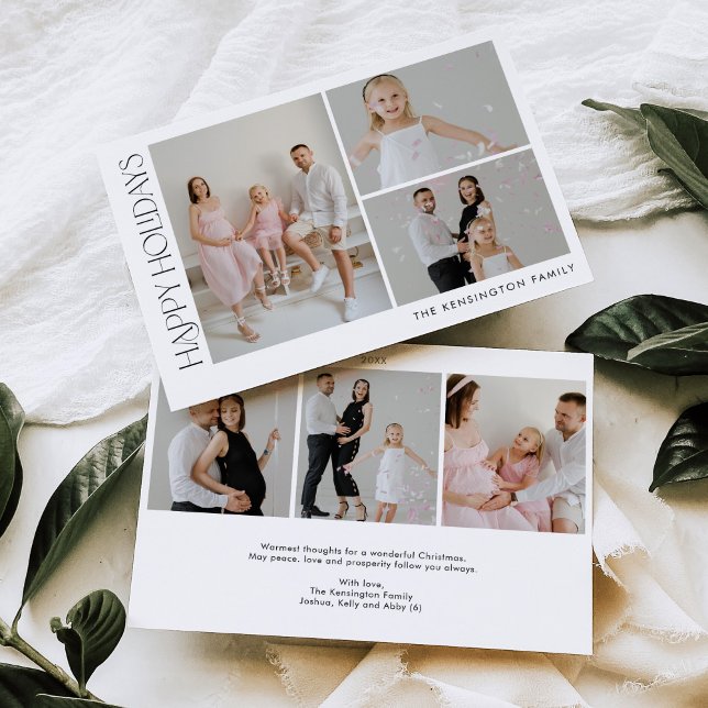 Minimalistische Weihnachtskarte für Weihnachten Fo Einladung (Von Creator hochgeladen)