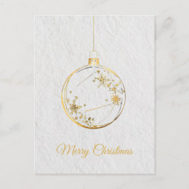 Minimalistische Weihnachtskarten Feiertagspostkarte