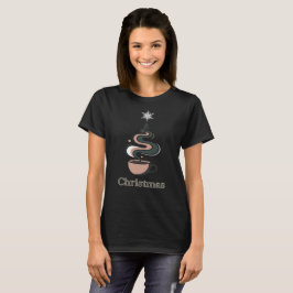Minimalistische Weihnachtskunst T-Shirt
