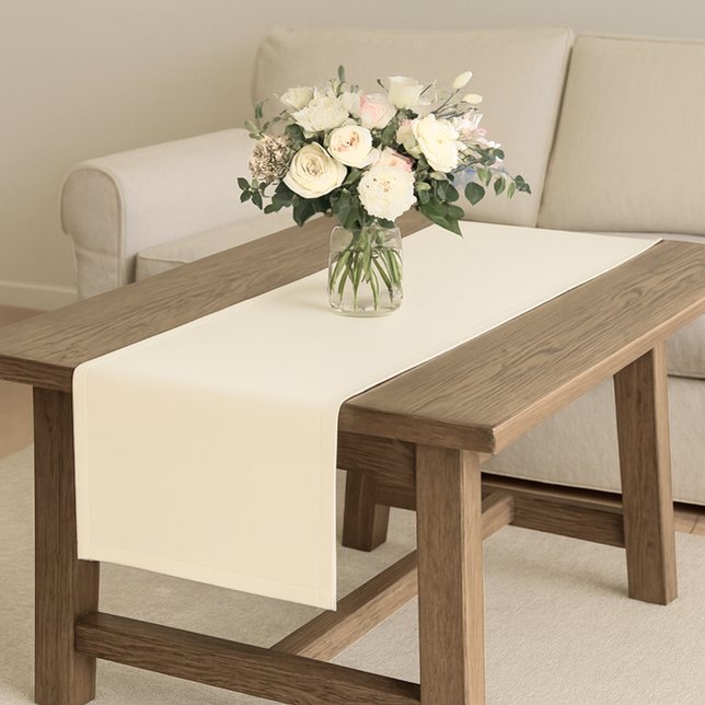 Minimalistische Wohngestaltung der Festkörperküste Kurzer Tischläufer (Von Creator hochgeladen)