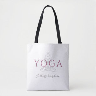Minimalistische Yoga-Lehrerin Lotus-Pose-Illustrat