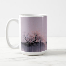Minimalistische Zen-Landschaft Kaffeetasse