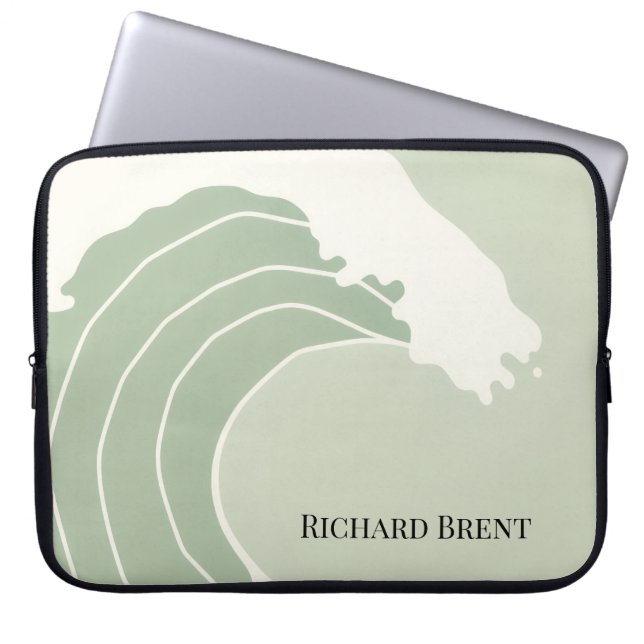 Minimalistische Zen-Tradition Laptopschutzhülle (Vorderseite)