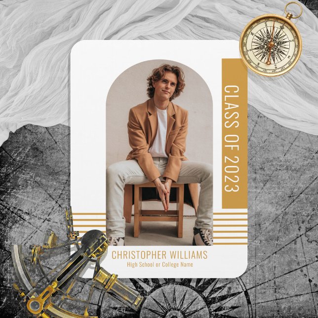 Minimalistischer Abschluss der modernen Klasse Magnet (Von Creator hochgeladen)