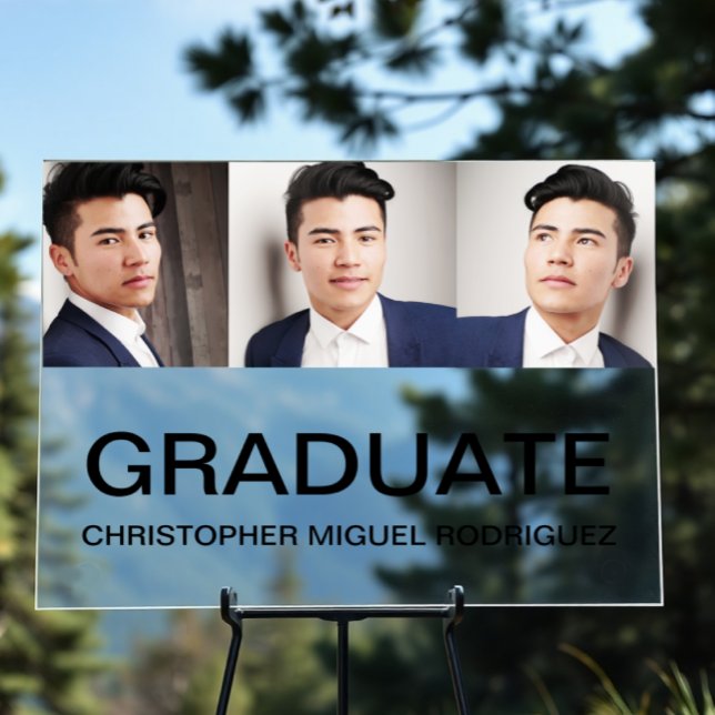 Minimalistischer Abschluss für FotoCollage Acrylschild (Von Creator hochgeladen)