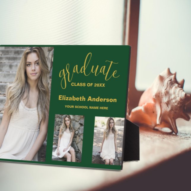 Minimalistischer Abschluss mit 3 Fotos Fotoplatte (Von Creator hochgeladen)