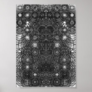 Minimalistischer abstrakter Entwurf Poster