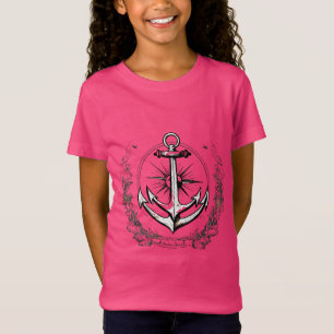 Minimalistischer Anker - Stärke & Meeresverbindung T-Shirt