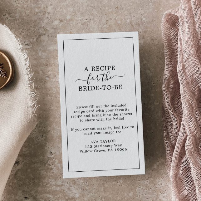 Minimalistischer Antrag auf Rezept Begleitkarte (Von Creator hochgeladen)