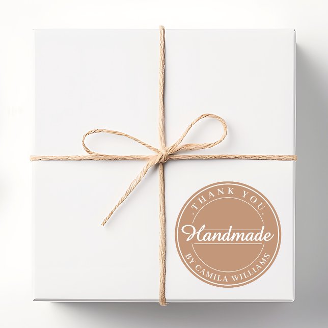 Minimalistischer Aufkleber für hausgemachtes Gesch (Von Creator hochgeladen)