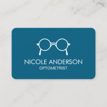 Minimalistischer Augenoptiker Brillengläser