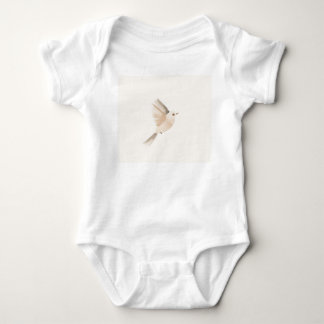 Minimalistischer Baby-Body mit Vogel-Motiv – Sanft Baby Strampler