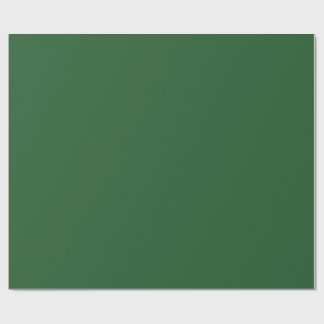 Minimalistischer Baum Grün Geschenkpapier