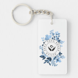 Minimalistischer, benutzerdefinierter Acryl-Schlüs Schlüsselanhänger