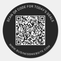 Minimalistischer benutzerdefinierter Geschäfts-QR-