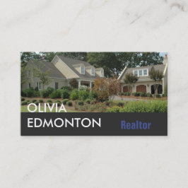 Minimalistischer Beruflicher Foto einer benutzerde Visitenkarte