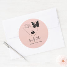 Minimalistischer Beruflicher Schönheitssalon Trend