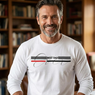  Minimalistischer Best Dad Ever Vatertag-Special  Tri-Blend Shirt