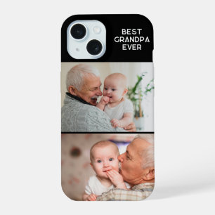 Minimalistischer Bester Opa Aller Zeiten 2 Foto Sc iPhone 15 Hülle