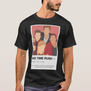 Minimalistischer Big Time Rush Pantone T-Shirt