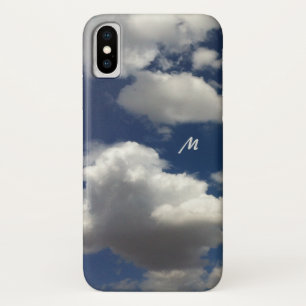 Minimalistischer blauer Sommerhimmel mit Wolken-Mo Case-Mate iPhone Hülle