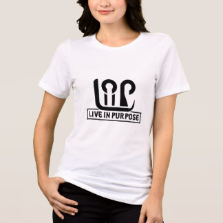 Minimalistischer Blickfang Typ L,I,P Tri-Blend Shirt
