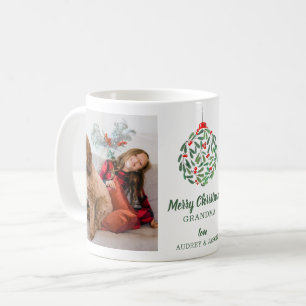 Minimalistischer Blumenstrauß 2 Foto Collage Wei Kaffeetasse