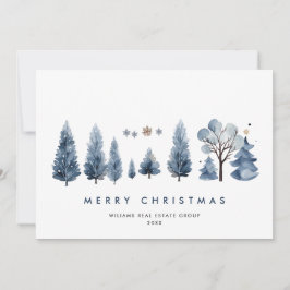 Minimalistischer Bohemischer Pine Tree Weihnachten