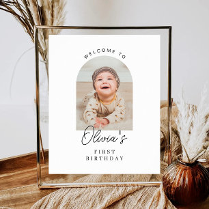 Minimalistischer Boho-Junge-Mädchen-JEDES ALTER Ge Poster