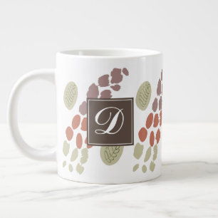 Minimalistischer Boho-Organischer-Natur-Botanische Jumbo-Tasse