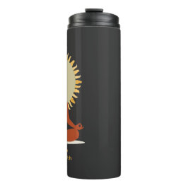 Minimalistischer Boho-Sonne-Mandala Vatertag Thermosbecher
