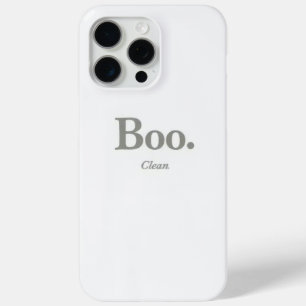Minimalistischer Boo-Halloween-iPhone 15 Pro Max-S Case-Mate iPhone Hülle