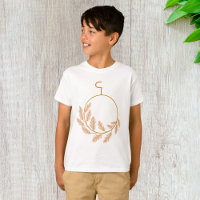 Minimalistischer botanischer Kranz modern neutral