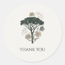 Minimalistischer botanischer Stein-Kiefer-Hochzeit