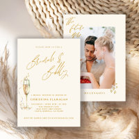 Minimalistischer Brunch & Bubbly Champagner-Jungge