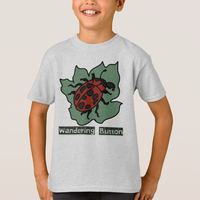 Minimalistischer Bug-Schilling am Ende | Funny T-Shirt (Vorderseite)