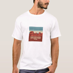 Minimalistischer Canyonlands-Nationalpark T-Shirt