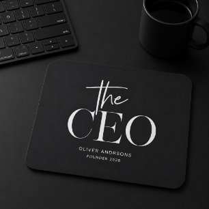Minimalistischer CEO-Mauspad   Personalisiert  Mousepad