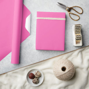 Minimalistischer Chic Eleganter Solider Cremiger R Geschenkpapier
