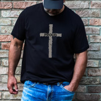 Minimalistischer, Christlicher Stein