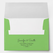 Minimalistischer Clover A7 Umschlag