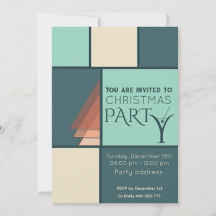 Minimalistischer Cocktail Party Einladung