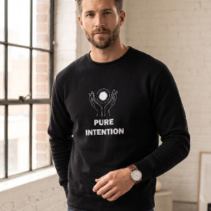 Minimalistischer Crewneck-Pullover mit reiner Absi Sweatshirt