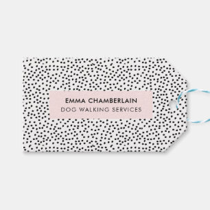 Minimalistischer Dalmatiner besticht durch seine s Geschenkanhänger