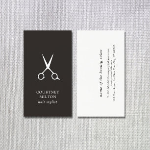 Minimalistischer einfacher visitenkarte