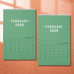 Minimalistischer Eleganter Foto-Zitat-Kalender 202 Kalender