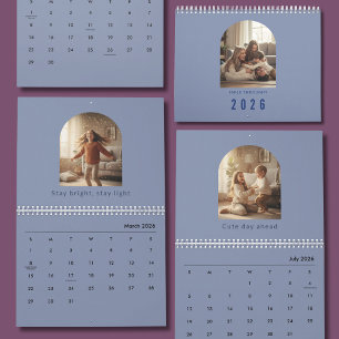 Minimalistischer Eleganter Foto-Zitat-Kalender 202 Kalender