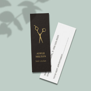 Minimalistischer Eleganter Termin Friseur Stylist