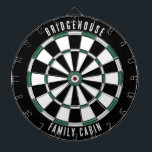 Minimalistischer Familienname Dartscheibe<br><div class="desc">Erhöhen Sie Ihre Spielabende mit unserem individuellen Familiendartboard, das eine persönliche Touch auf Ihre Zuhause bringen soll. Mit diesem einzigartigen Dartboard können Sie stolz Ihren Familiennamen und Ihre Lage anzeigen, sodass es sich nicht nur um ein Spiel handelt, sondern auch um ein geschätztes Familienerbe. Ideal für Ansammlungen, Hinterhofplatz-Party oder einfach...</div>