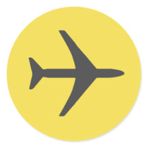 Minimalistischer Flugzeug-Flugverkehr